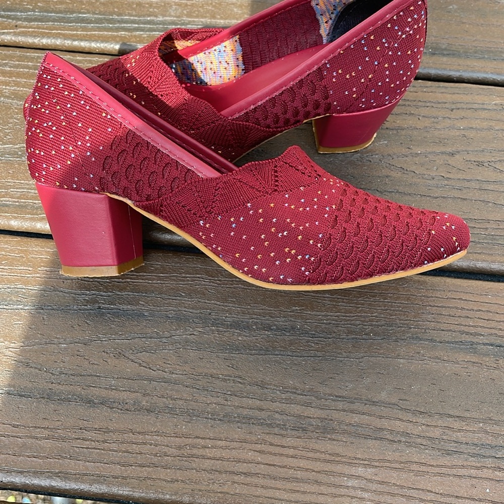 Red heels - Harish Mayo size 6 - Picture 6 of 7